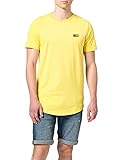 JACK & JONES Herren JCOTRICK Tee SS Crew Neck T-Shirt, Maize/Fit:Slim, M