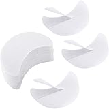 200 Stück Lidschattenschild Lidschatten Gel Pad Patches Lidschatten Schablonen zur Verhinderung von Wimpernverlängerung, Tönung und Lippen Make-up Rück