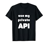 Verwenden Sie meine private API - Backend Developer Jokes T-S