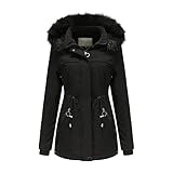 XTBFOOJ herbst klamotten damen violett pullover damen wolle jacke damen pullover farbblock pullover damen winterjacke parka grun strickmantel lang blau long