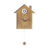 GZHJSP Wohnzimmer Wand Wecker Hölzerner Kuckucksuhr-Vogel-Kurz-Kumpel-Takt-Dekorationen Home Ornamente (Color : A, Size : One Size)