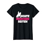 Pferde Geschenk Echte Mädchen Reiten T-S