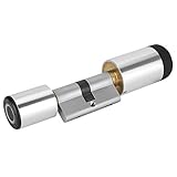 Pwshymi Smart Lock Fingerabdruck Zinklegierung mit geringem Stromverbrauch Geeignet für Sicherheitstüren Holztüren und Glastü