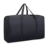 Ubagoo Große Kapazität, dicke, starke Aufbewahrungstasche, stabiles 1680D Oxford-Material, Organizer-Taschen ideal für Bettwäsche, Bettdecken, Kissen, Kleidung, Umzüge oder Reisen (85 l, 5 Stück)