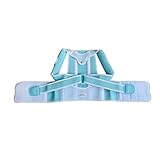 FENXIXI Kinder Buckelkorrektur Gürtel Haltung Korrektur Schulter Rücken Rückenstützenstützen Gürtel Korsett für Kind Kinder Mädchen Jungen Studenten (Color : Blue, Size : Small-S)