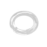 NUJA 1 stück 50mm Kristall Licht Ring Kreis Handing Kristall Licht Ring Kronleuchter Glas Kristalle Lampe Prismen Teile Tropfen Anhänger Mode Ring