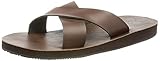 Jack & Jones Herren JFWCOLE Leather Cappuccino Sandale, 44 EU