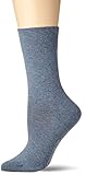 Hudson Damen Relax Cotton Socken, Blau (Jeans Mel. 0667), (Herstellergröße: 35/38)