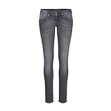 Herrlicher Damen Jeans Mora Slim-fit-Jeans grau Hose Röhrenjeans (W29/L30)