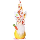 Ostern Plüschpuppen, Ostern Deko Wichtel, Osterhasen mit Karotte Puppen Ostern GNOME Für Kinder Home Party Dekoration, Ostern Gnom Figure Dwarf Dek