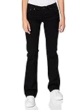 LTB Jeans Damen Boot-Cut Jeans Valerie, Schwarz (BLACK 200), 28W / 30L