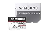 Samsung MB-MJ128GA/EU PRO Endurance 128 GB microSDXC UHS-I U1 Speicherkarte inkl. SD-Adapter Schwarz/Weiß