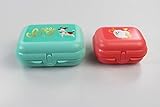TUPPERWARE To Go Mini-Twin Pets pastellorange Größe 1+Twin mint Größe 2 B