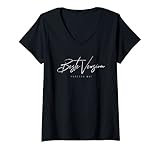 Damen Vanessa-Mai T-Shirt mit V