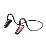 M-D8 Knochenschall Kopfhörer, 5.0 Bluetooth Kopfhörer, Bone Conduction Headphones, Open Ear Sport Kopfhörer, Wireless/IPX5.6 Wasserdicht/Schweißfest/Mik