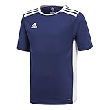 adidas Jungen ENTRADA 18 JSYY T-Shirt, Azuosc/Blanco, 128