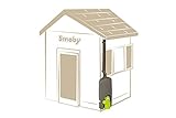 Smoby 810909 – Regenfass mit Gießkanne – Zubehör für Smoby Spielhäuse, Sammlung von Regenwasser, mit Regenrinne und Wasserhahn, passend für die meisten Smoby Sp