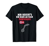 Mir reichts ich haue ab nach Norwegen Geschenk Norwegen T-S