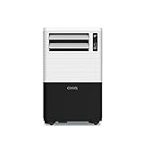 CHiQ 3in1 Mobiles Klimagerät 1280 Watt Klimagerät mit Abluftschlauch und Fenster-Abdicht-Kit | Mobile Klimageräte für Büro, Wohnung, Schlafzimmer (70x44x33cm) [9000Btu/2.55KW]