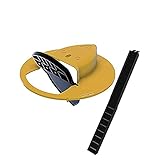 JINBAOYA Flip Slide Bucket Lid Maus Rattenfalle Upgrade Mausefallen Humane, schnelle effektive hygienisch sichere Mausefallenfänger, Auto Reset Rattenfalle Mit Rampe, für den Innen- und draußen…
