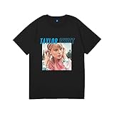 LXF Taylor Swift Kurzarm für Herren Und Damen, Taylor Swift T-Shirt, Sommer Casual T-S