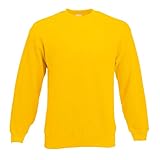 Fruit of the Loom - Sweatshirt 'Set-In' S,sunflower S,Sunflow