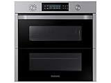 Samsung Dual Cook Flex NV75N5641RS/EG Backofen (Elektro/Einbau)/56,6 cm/Katalyse Plus Dampfreinigung/Automatikprogramme/XXL-Garraum/Silb