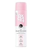 8X4 N°3 Velvet Blossom Deospray (150 ml), floral-fruchtiger Duft, Deo ohne Aluminium (ACH), Deodorant mit 48h S