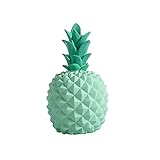 Rongchuang Harz Ananas Figur Raumdekoration, Kreatives Sammlerstück Ornamente Handwerk Obstförmige Gelddosen Boxen Desktop Dekorationen Fotografie Prop