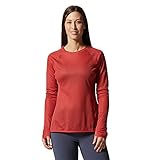 Mountain Hardwear Damen Airmesh Long Sleeve Crew Wanderhemd, Calla, S