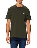 Lee Mens Patch Logo Tee T-Shirt, Serpico Green, L