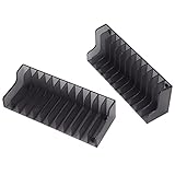 Zunate Game Card Storage Rack, 2 STÜCKE Multifunktionale Game Disk Display Box Halterung für PS4, CD Disks Kartenhalter Game Card Box für Switch, für Switch Lite Spielek