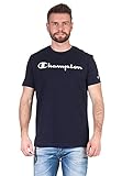 Champion Herren T-Shirt 214142 BS501 NNY Dunkelblau, Größe:XL