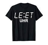 Lustige Leetspeak Uhr Programmierer Computer Gamer Geschenk T-S