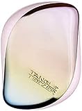 Tangle Teezer Compact Styler Entwirrungsbürste, Perlglanz-matt, Chrom, 90 g