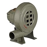 YYHJ Elektrisches Gebläse,Blower Tragbarer Ventilator Grill Haartrockner,220V Elektrische Luftgebläse Feuerwerkzeug Zündwerkzeug,für Grillventilator Outdoor Camping Picknick Grill Kochen (Size : 80W)