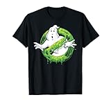 Ghostbusters Classic Slime Ghost Logo Graphic T-S