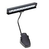 ZHANGJINYISHOP2016 Schreibtischlampe LED-Leselicht Akku-Clip Lesebuch-Licht (schwarz) Leselamp