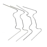 120 Stück Gewächshaus Klammern, Gewächshausclips Klammern,Befestigung Gewächshäuser Zubehör,Gewächshaus Rostfrei, Gewächshäuser Zubehör Rostfrei,Hohlkammerplatte Befestigung