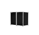 Hide Mülltonnenbox, Mülltonnenverkleidung, Gerätebox grau // 121x63x115 cm (BxTxH) // Aufbewahrungsbox für 2 Mülltonnen 140l Farbauswahlvariante Schw