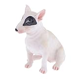 HomeDecTime Simulation Plastiktiere Figur Kinder Lernspielzeug - Bullterrier B