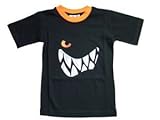 Wilde Kerle T-Shirt Grins, schwarz, Gr. 128, 3500-031