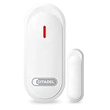 ABUS Funk-Öffnungsmelder Micral MIOM 218 by CITADEL - für erweiterbare Funk-Alarmanlage - geeignet für Türen und Fenster - einfache Montage - weiß - 83641