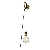 ZHDWOALG Bauernhaus Kronleuchter Amerikanische ländliche Wandleuchte Super einfache Wandlichter Romantischer Industriestil Retro Kreatives Wohnzimmer Nachttisch Wohnzimmer Gang Ziehen Ring W