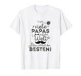 Bester Papa der Welt Vater Kinder Sohn & Tochter T-S