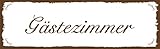 Türschild Shabby Vintage Look ca. 20 x 6 cm - 3 mm stark - selbstklebend, Motiv:G