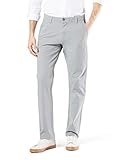 dockers Herren Slim Fit Smart 360 Flex Ultimate Chino Pants Lssige Hose, Nassstein, 40 W/36 L