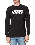 Vans Herren T Shirt M Classic Long Sleeve, Black/White, M