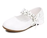 GAOJU Kinder Mädchen Prinzessin Kostüm Ballerina Festliche Mädchenschuhe Taufschuhe Hochzeit S
