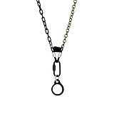 HAYOUWAY Anti-Lost Halskette Silikon Anhänger, Anti Rutsch Silikonring Gummi Ringe Halskette Lanyard Halter Ketten für Stifte G